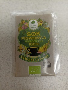 SOK Z PIGWOWCA EKO  5 ML/SASZETKA