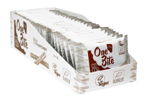 ONE BITE TABLICZKA BIAŁA Z CYNAMONEM  BIO 15 G
