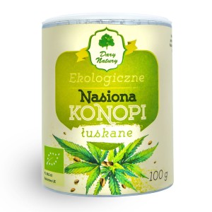 NASIONA KONOPI ŁUSKANE EKO (100 G)