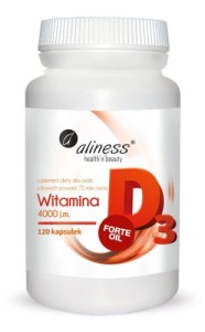 Witamina D3 FORTE oil 4000 j.m. 120 kapsułek