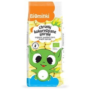 Chrupki kukurydziane spirale bezglutenowe Bio 60 g