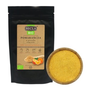 POMARAŃCZA BIO ZE SKÓRKĄ W PROSZKU