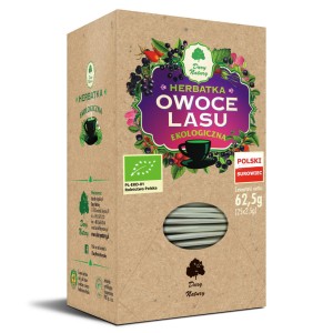 Ekologiczna herbatka owoce lasu 62,5g