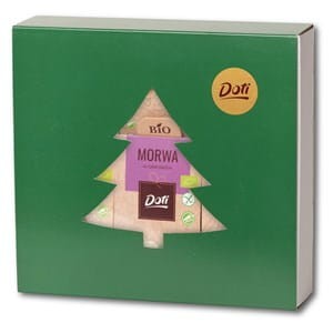 ZESTAW ŚWIĄTECZNY - BAKALIE W CZEKOLADZIE BIO CHOINKA 300 g - DOTI (PRODUKT SEZONOWY)