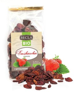 TRUSKAWKA SUSZONA BIO 100G