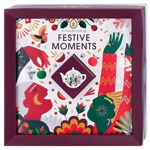 ZESTAW HERBAT I HERBATEK ŚWIĄTECZNYCH CHWILE ROZKOSZY BIO (4 SMAKI) (32 x 1,87 g) 60 g - ENGLISH TEA SHOP ORGANIC (PRODUKT SEZONOWY)