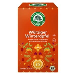 HERBATKA PIKANTNA "ZIMOWE JABŁKO" BIO (20 x 2,5 g) 50 g - LEBENSBAUM (PRODUKT SEZONOWY)
