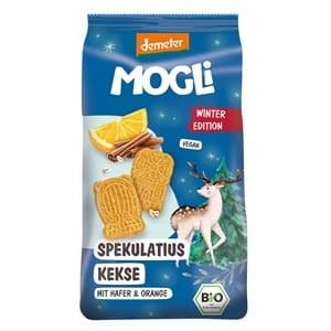 CIASTKA KORZENNE O SMAKU POMARAŃCZY DEMETER BIO 125 g - MOGLI (PRODUKT SEZONOWY)