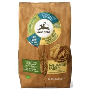 MAkaron z płaskurki gniazda TAGLIATELLE BIO 250G