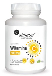 Witamina C 500 mg, micoractive 12h x 100 Vege caps