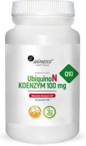 UbiquinoN Naturalny KOENZYM Q10 100mg x 100 Vege caps.