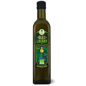 Olej lniany 500ml EKO