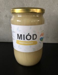 Miód rzepakowy 950g