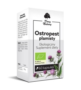 Suplement diety - Ostropest plamisty EKO 60 kapsułek