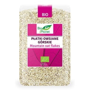 PŁATKI OWSIANE GÓRSKIE BIO 1 kg - BIO PLANET