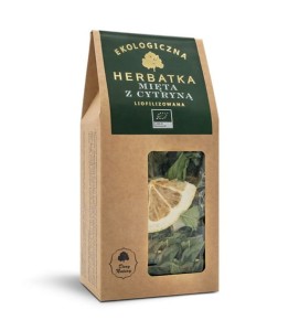 Liofilizowana herbatka Mięta z cytryną EKO 25g