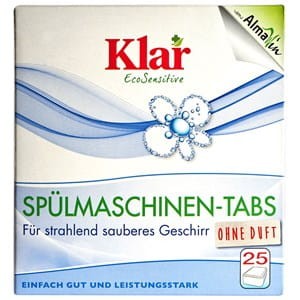 TABLETKI DO ZMYWAREK ECO (25 szt.) - KLAR