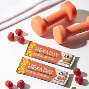BATON PROTEINOWY MALINOWY HEXADAY