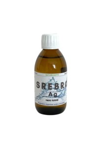 Niejonowe srebro koloidalne 200 ml 25 PPM