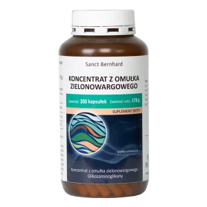 Omułek zielonowargowy 300 kaps. - koncentrat 500 mg