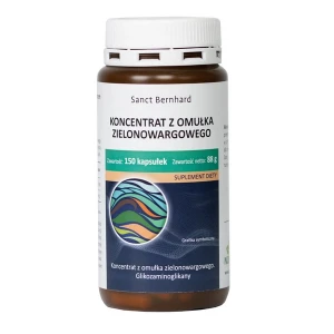 Kapsułki z koncentratem z omułka zielonowargowego 500 mg - 150 kapsułek  