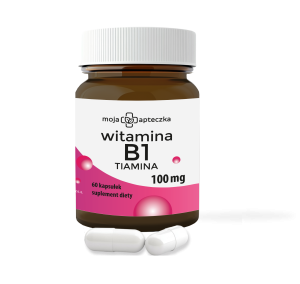 Witamina B1 tiamina 100 mg – 60 kapsułek