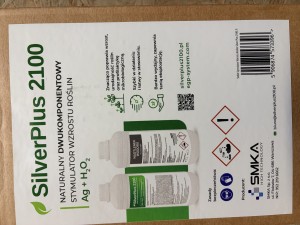 Stymulator Wzrostu Roślin Silver Plus 2100 (zestaw)