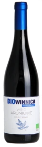 WINO ARONIOWE PÓŁWYTRAWNE BIO 750 ml - WINNICE PRADOLINY (BIOWINNICA)