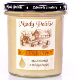 Miód nektarowy rzepakowy 400 g.PNG