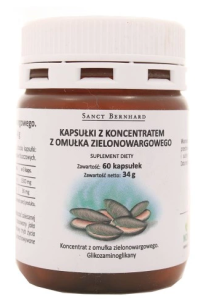 Kapsułki z koncentratem z omułka zielonowargowego 60 kaps.