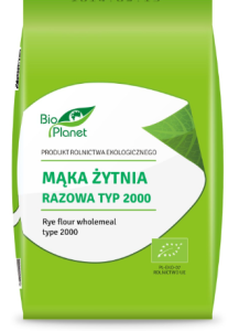 Mąka żytnia razowa typ 2000 1kg - Bio Planet