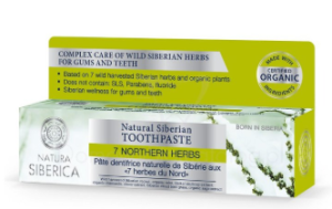 Naturalna Syberyjska Pasta do Zębów 7 ziół północy 100 g