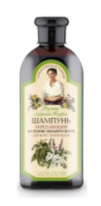 Szampon wzmacniający na bazie korzenia z mydlnicy lekarskiej - do wszystkich typów włosów 350 ml 