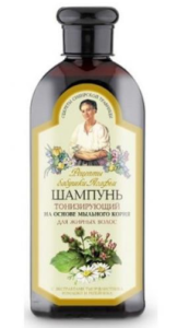 Szampon tonizujący na bazie korzenia z mydlnicy lekarskiej - do przetłuszczających się włosów 350 ml