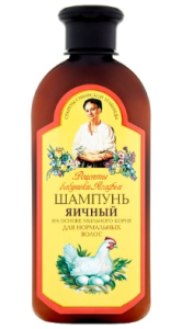 Szampon jajeczny na bazie korzenia z mydlnicy lekarskiej - do włosów normalnych 350 ml