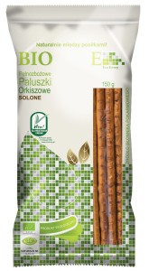 Paluszki orkiszowe pełnoziarniste solone 150g BIO 