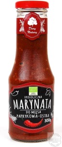 Ekologiczna marynata do mięsa paprykowa- ostra