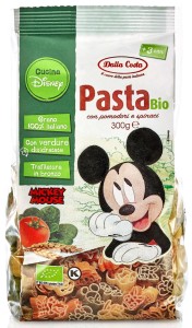 Makaron semolinowy trójkolorowy DISNEY Mickey BIO 300g